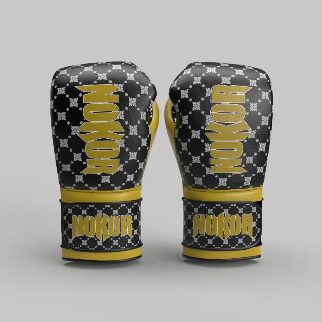 Nokor Gloves - Special Edition: Gold Kbach